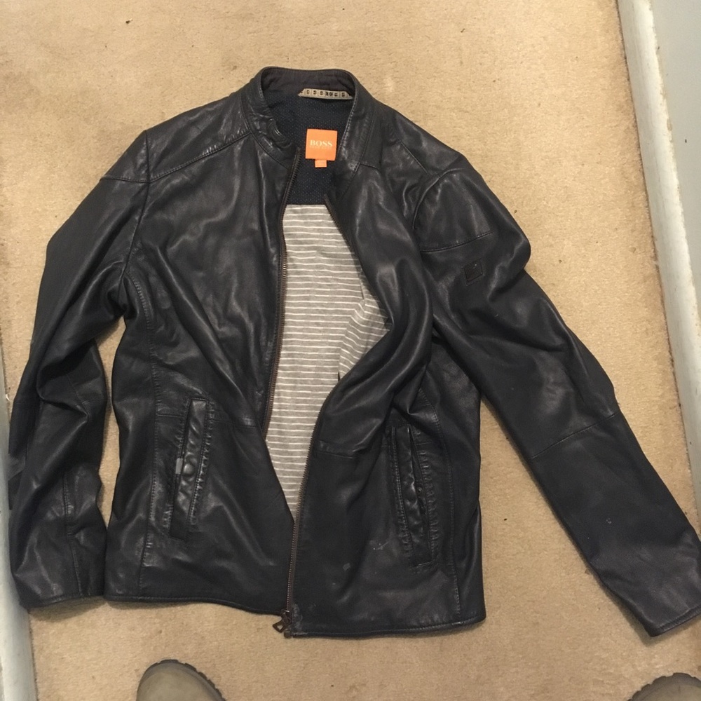 Hugo Boss Leather Jacket
